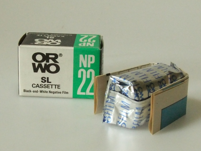 S/W Negativfilm ORWO NP 22 SL (Industrie- und Filmmuseum Wolfen CC BY-NC-SA)