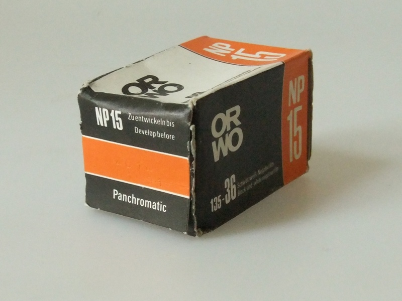 S/W Negativfilm ORWO NP 15,  135-36 (Industrie- und Filmmuseum Wolfen CC BY-NC-SA)