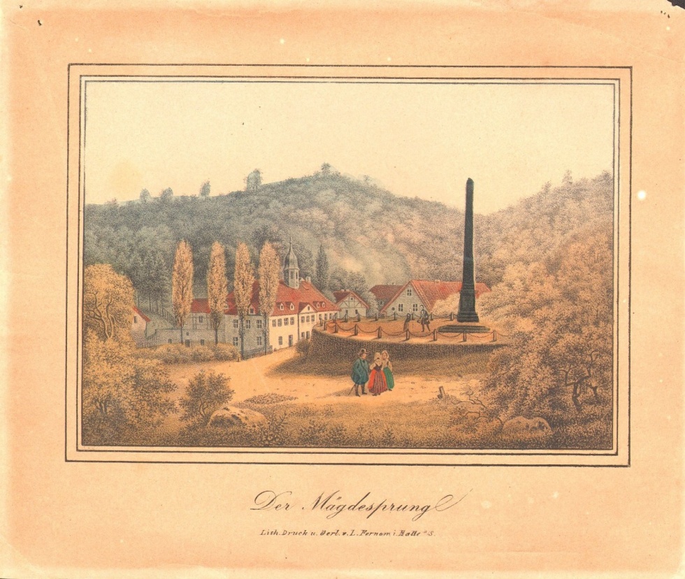 Mägdesprung (Museum Schloss Bernburg CC BY-NC-SA)