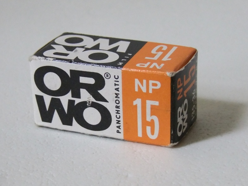 S/W Negativfilm ORWO NP 15,  SL (Industrie- und Filmmuseum Wolfen CC BY-NC-SA)