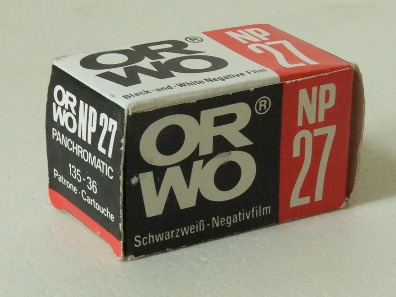 s/w Negativfilm ORWO NP 27,  135-36 (Industrie- und Filmmuseum Wolfen CC BY-NC-SA)