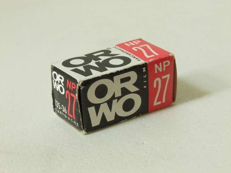 S/W Negativfilm ORWO NP 27, Patrone (Industrie- und Filmmuseum Wolfen CC BY-NC-SA)