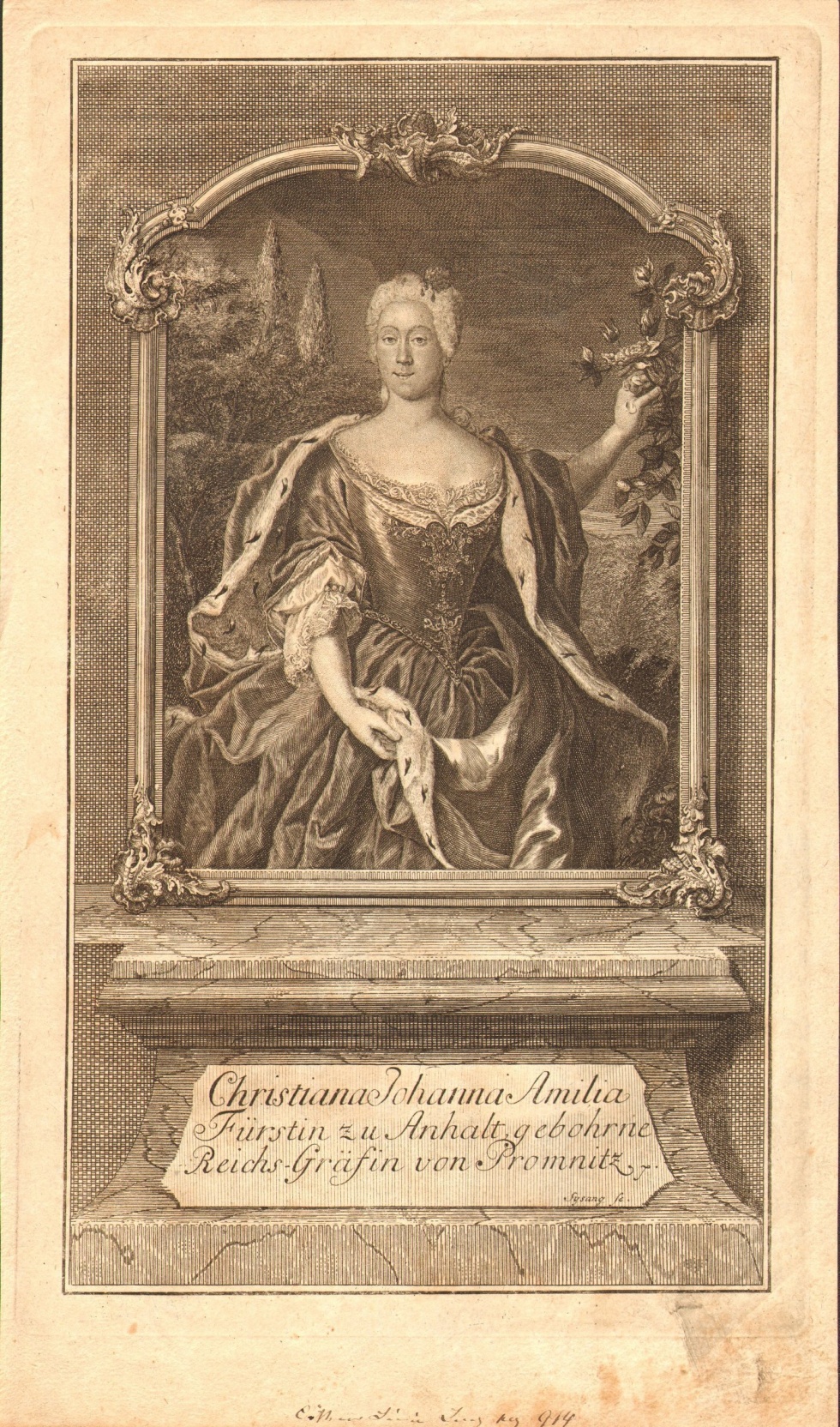 Christina Johanna Amalia (Museum Schloss Bernburg CC BY-NC-SA)