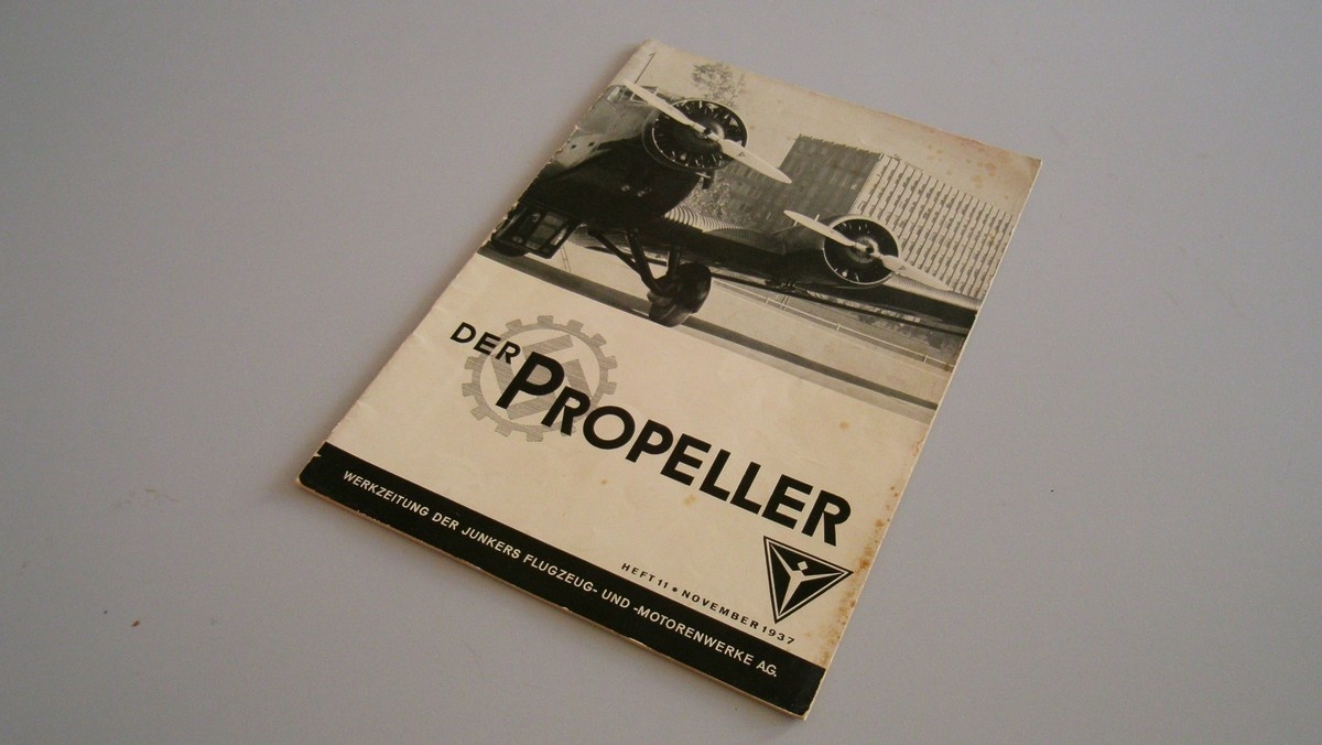 Der Propeller Heft 11 November 1937 (Heimatmuseum Alten CC BY-NC-SA)