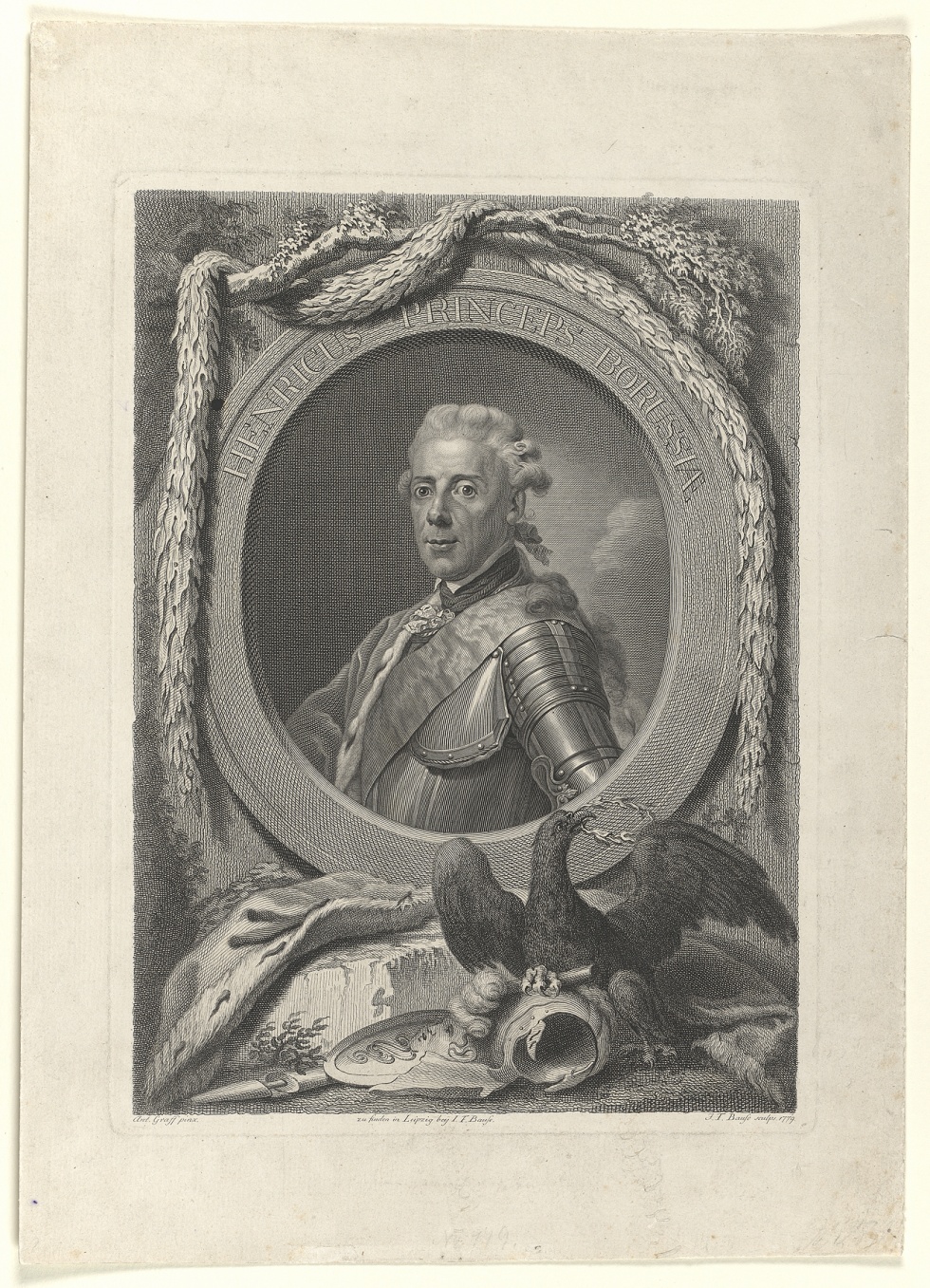 Bildnis des Friedrich Heinrich Ludwig, Prinz von Preußen (Gleimhaus Halberstadt CC BY-NC-SA)