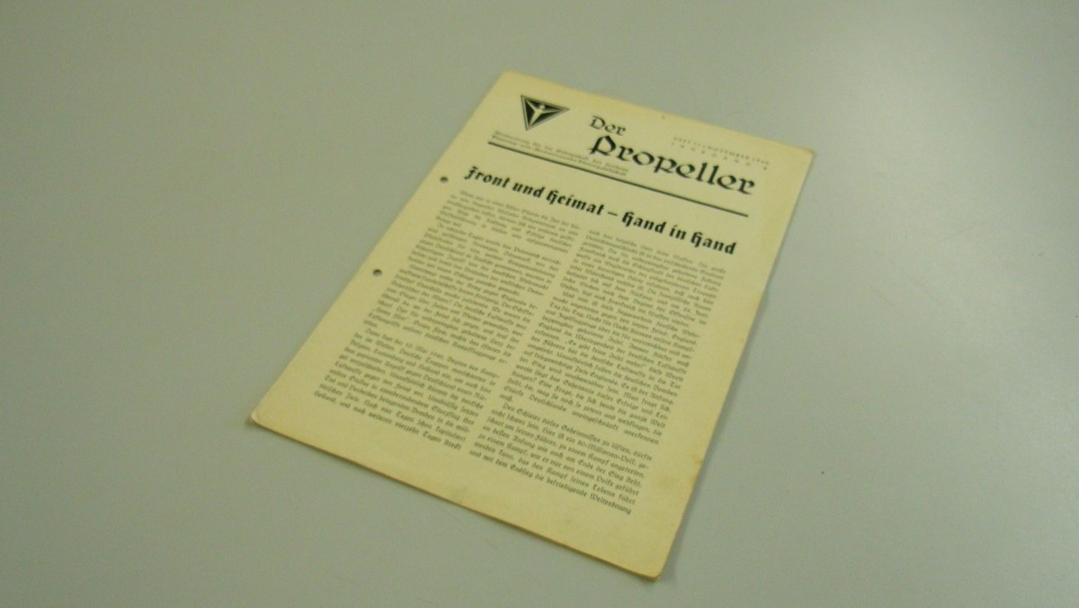 Der Propeller Heft 11 November 1940 (Heimatmuseum Alten CC BY-NC-SA)
