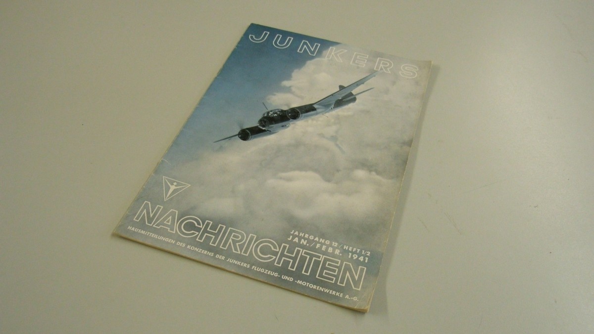Junkers Nachrichten Heft 1/2 Jan./Febr. 1941 (Heimatmuseum Alten CC BY-NC-SA)