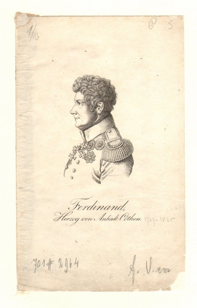 Ferdinand, Herzog zu Anhalt-Cöthen (Museum Schloss Bernburg CC BY-NC-SA)