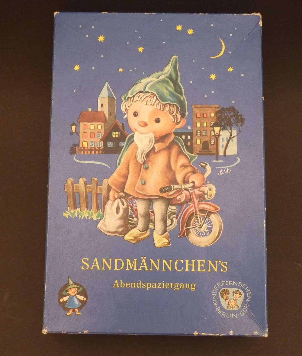 Kinderbrettspiel &quot;Sandmännchen’s Abendspaziergang&quot; (Kreismuseum Bitterfeld CC BY-NC-SA)