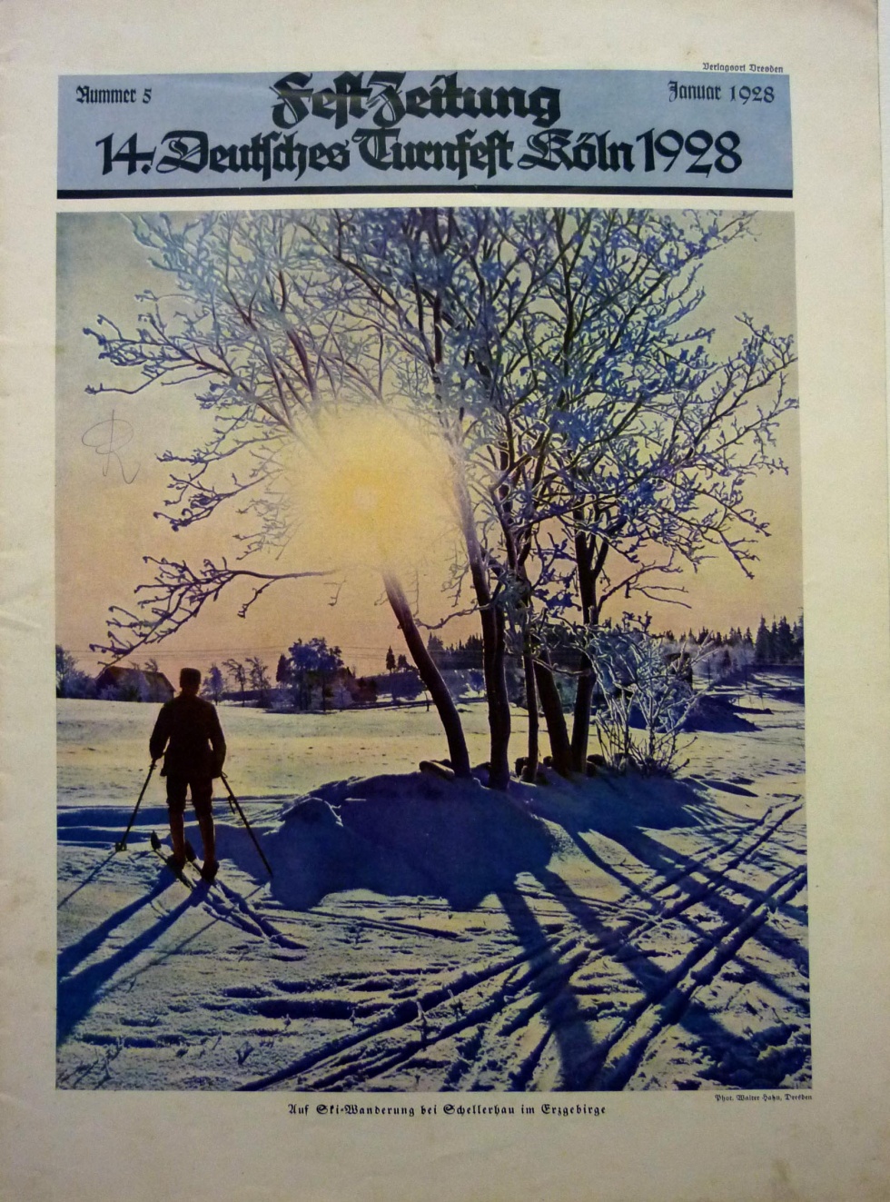 Festzeitung Nr. 5 / Januar 1928 (Museum Wolmirstedt RR-F)