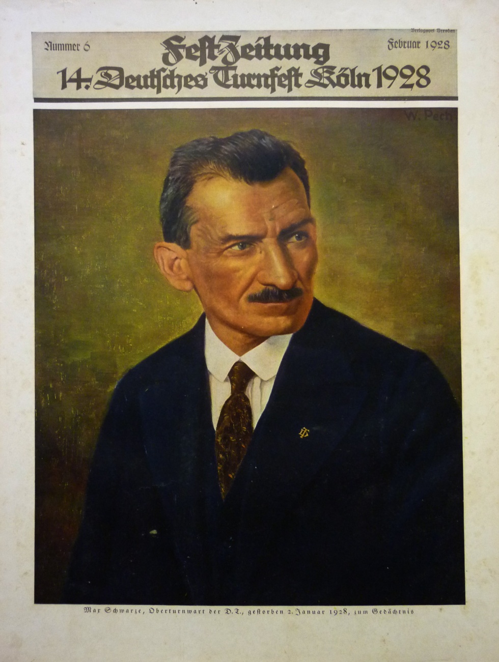 Festzeitung Nr. 6 / Februar 1928 (Museum Wolmirstedt RR-F)