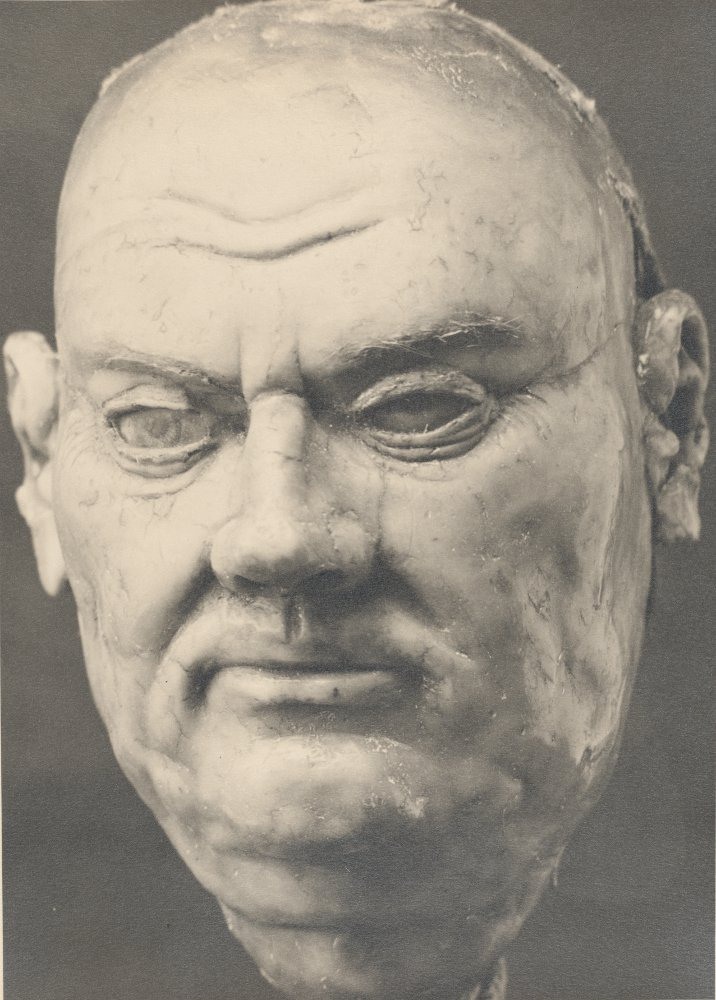 Die Totenmaske Martin Luthers IV (Kulturstiftung Sachsen-Anhalt CC BY-NC-SA)