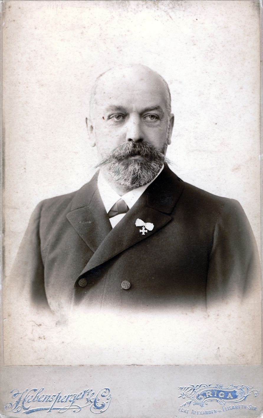 Porträt Günther Aug. Ruhncke, 1900 (Museum Wolmirstedt RR-F)