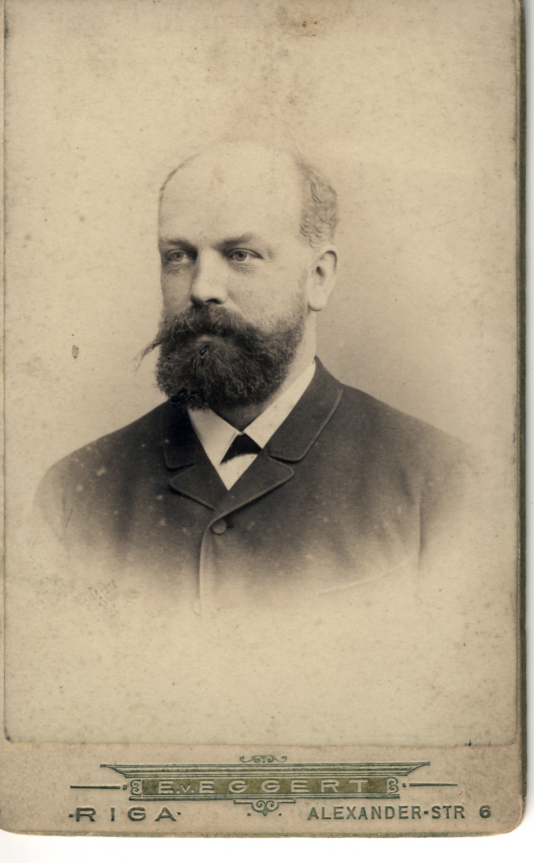 Porträtfoto Günther Ruhncke, 1890 (Museum Wolmirstedt RR-F)