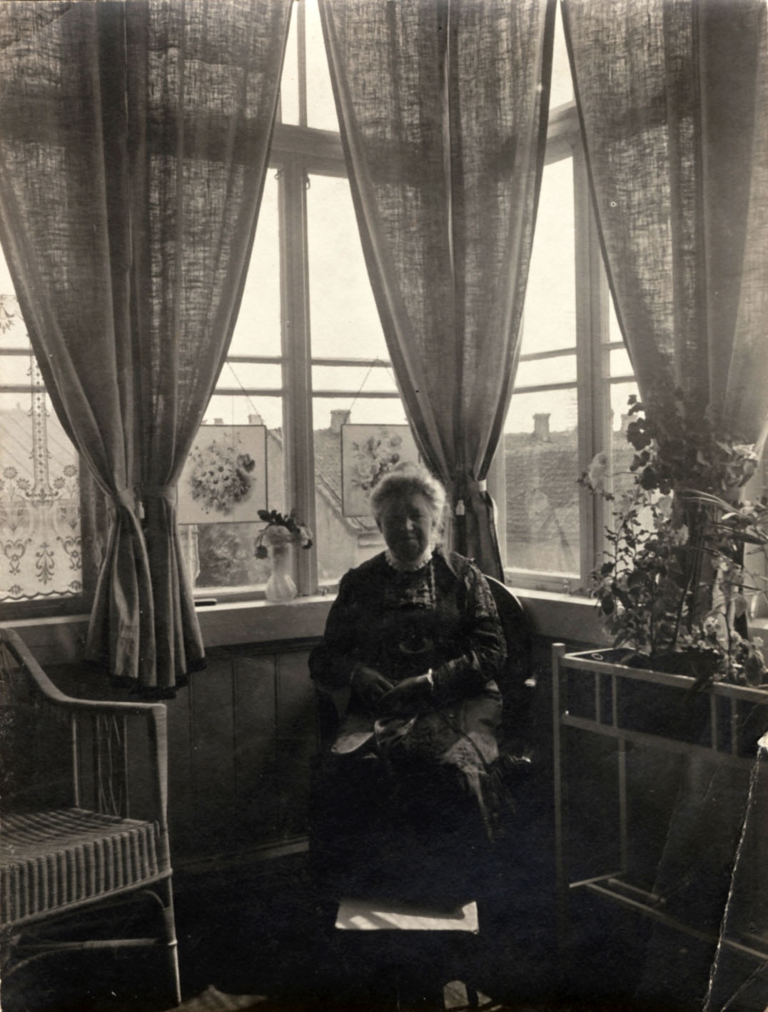 Porträt von Hedwig Ruhncke, 1913 (Museum Wolmirstedt RR-F)