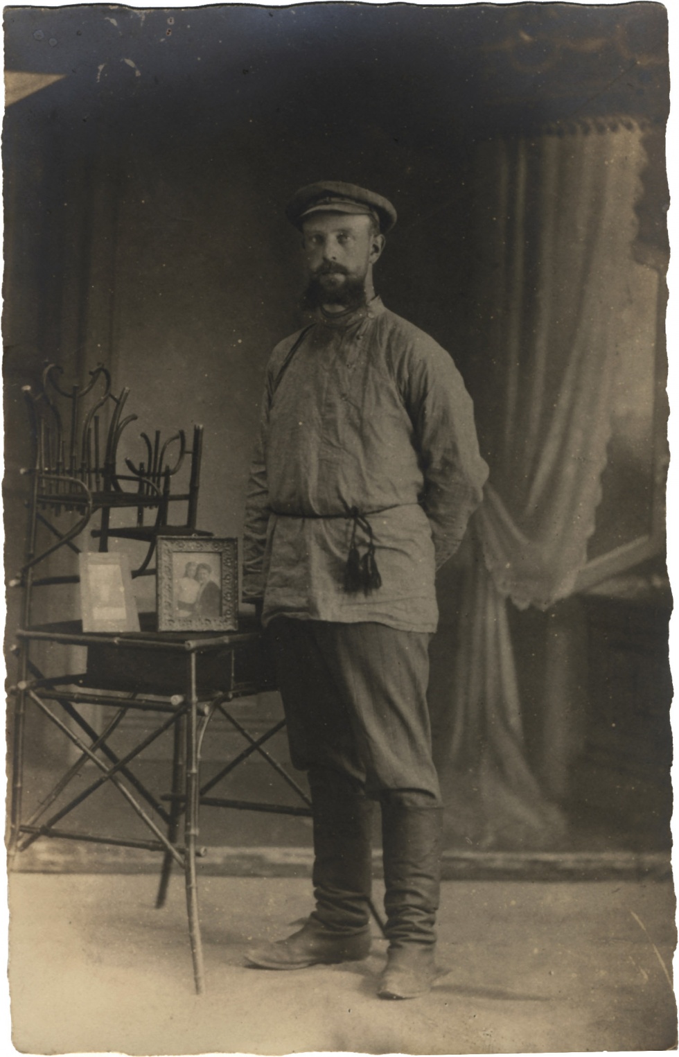 Porträtfoto von Albert Ruhncke, 1915 (Museum Wolmirstedt RR-F)