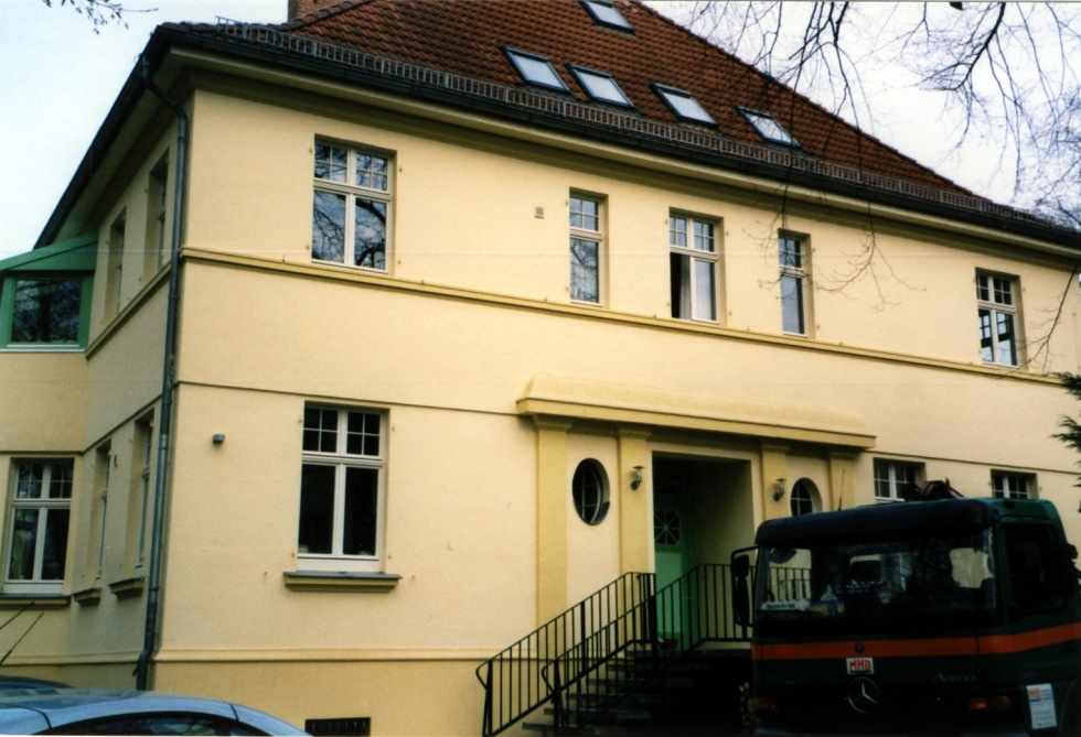 Ehemaliges Haus der Jungen Pioniere, Vorderansicht (Museum Wolmirstedt RR-F)