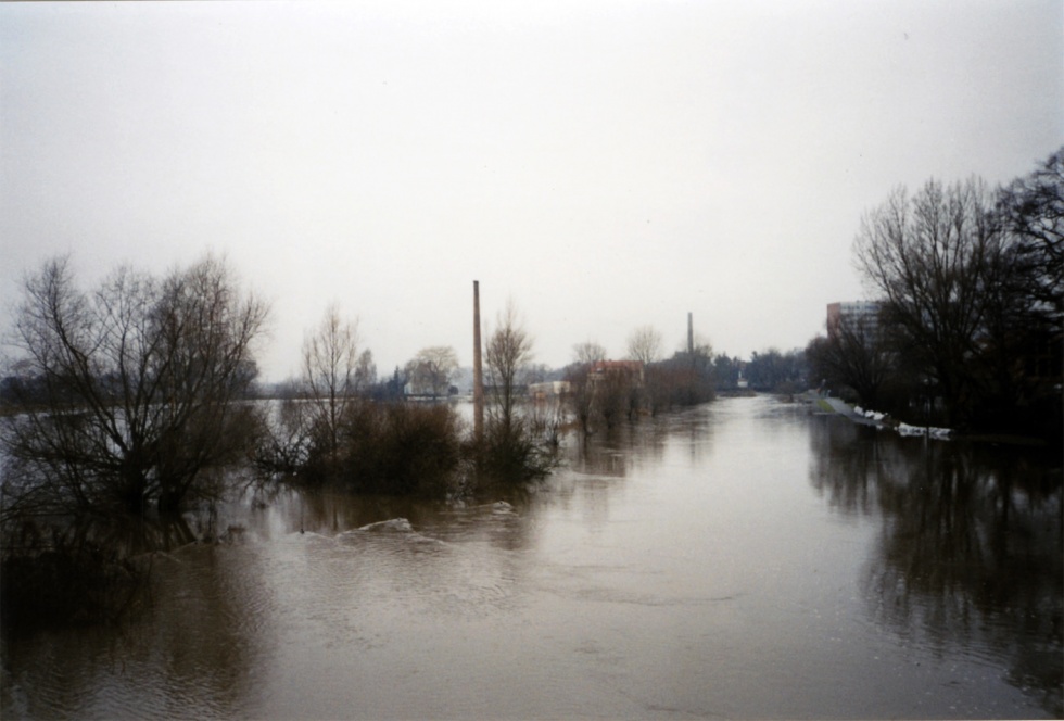 Hochwasser der Ohre, Wolmirstedt, 2007 - Teil 2 (Museum Wolmirstedt RR-F)