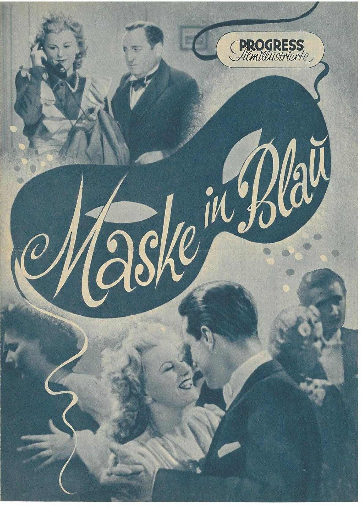 Progress Filmillustrierte 90/54 &quot;Maske in Blau&quot; (Industrie- und Filmmuseum Wolfen CC BY-NC-SA)