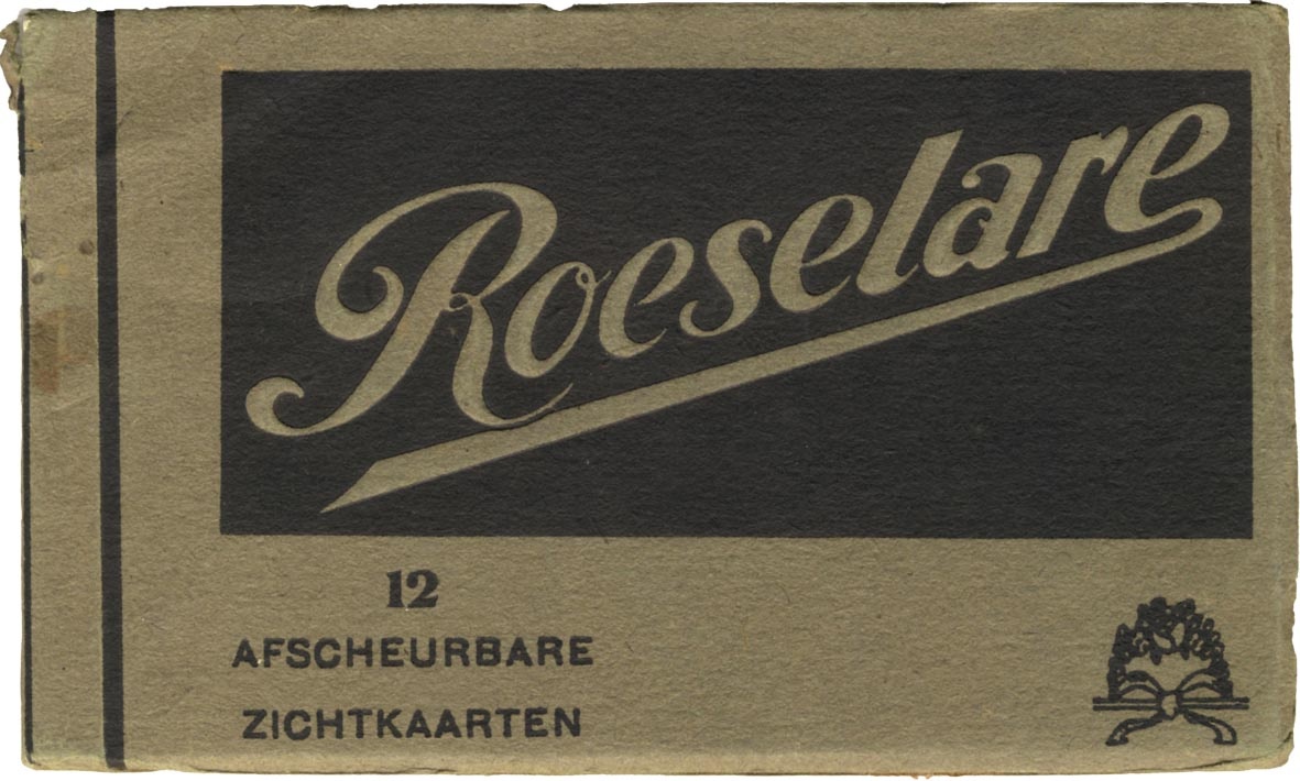 Umschlag Postkartenbuch Roeselare (Museum Wolmirstedt RR-F)