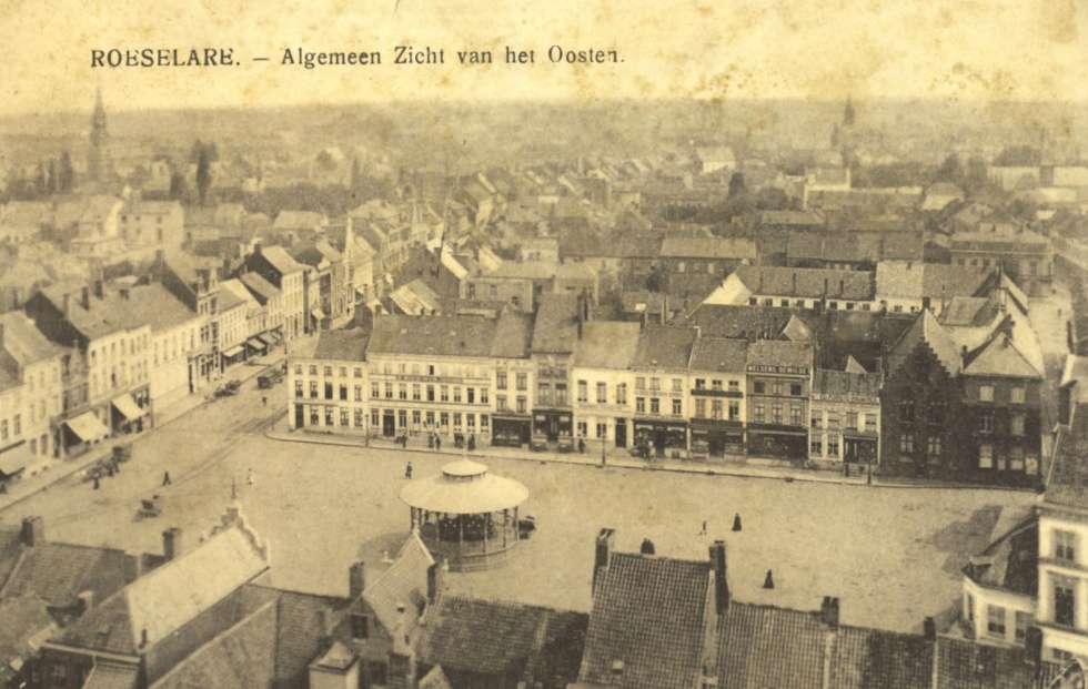 Postkartenbuch Roeselare - Postkarte Algemeen Zicht van het Oosten (Museum Wolmirstedt RR-F)