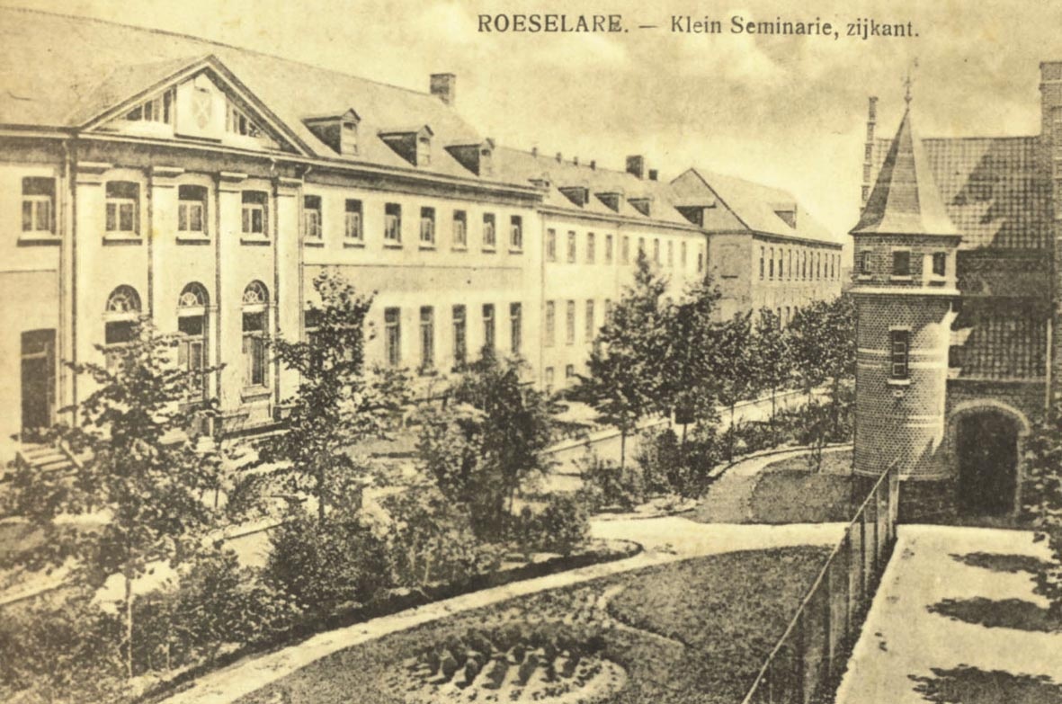Postkartenbuch Roeselare - Postkarte Klein Seminarie, zijkant (Museum Wolmirstedt RR-F)