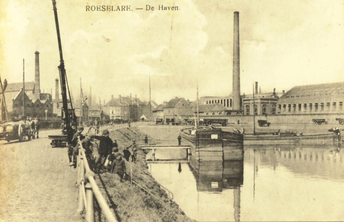 Postkartenbuch Roeselare - Postkarte De Haven (Museum Wolmirstedt RR-F)
