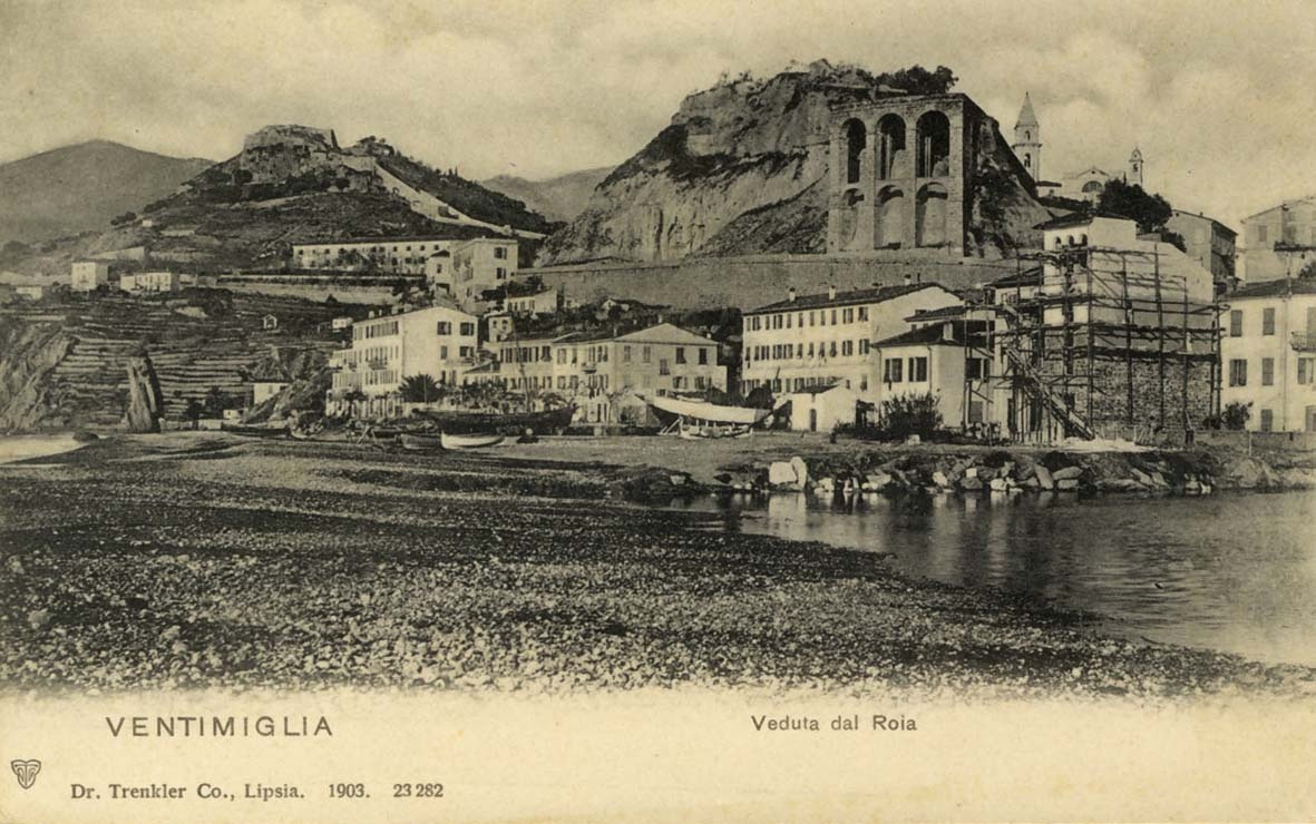 Italien - Vintimiglia - Veduta dal Roia (Museum Wolmirstedt RR-F)