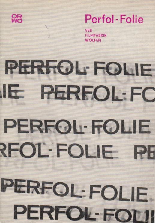 Perfol-Folie (Industrie- und Filmmuseum Wolfen CC BY-NC-SA)