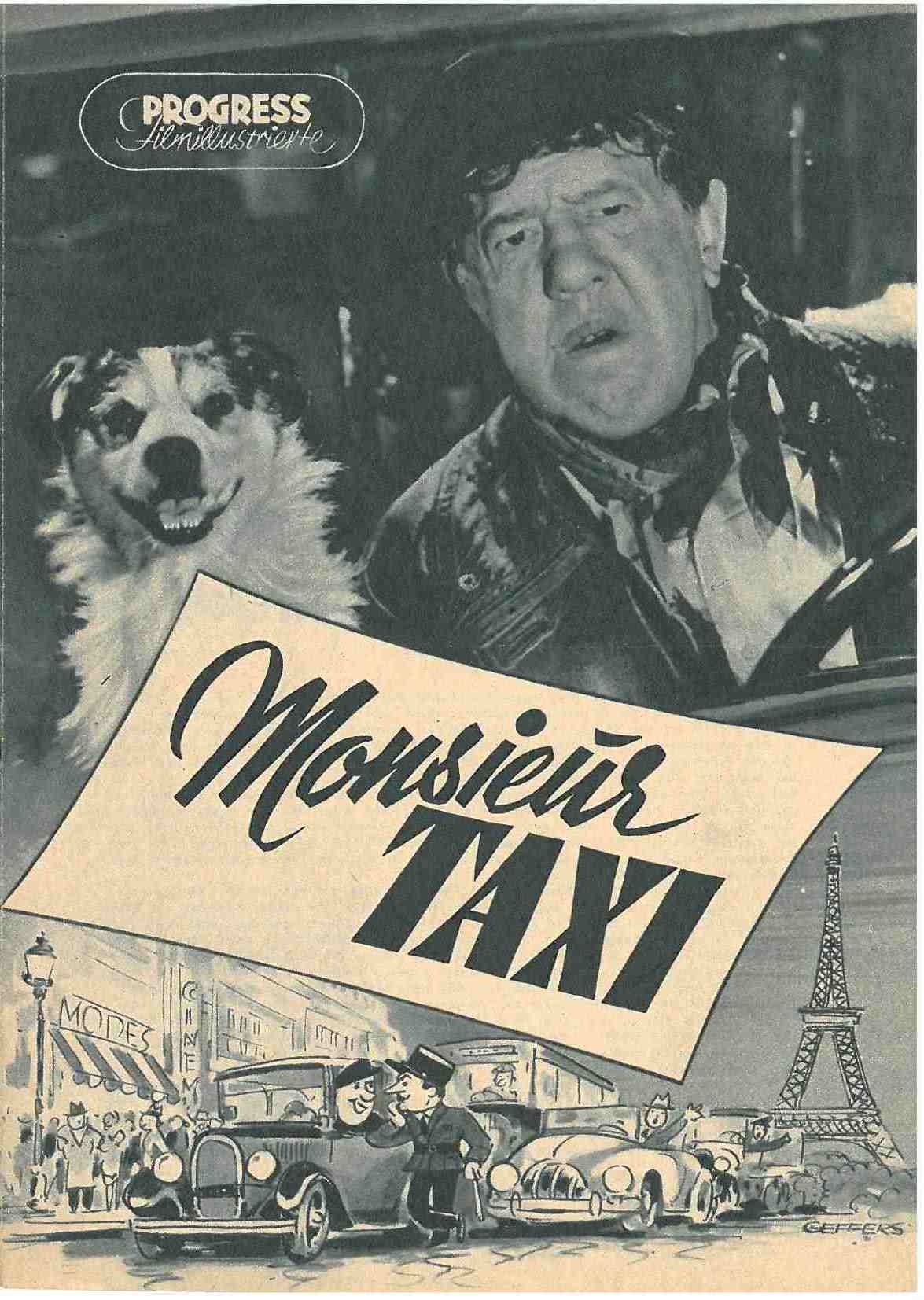 Progress Filmillustrierte 53/55 &quot;Monsieur Taxi&quot; (Industrie- und Filmmuseum Wolfen CC BY-NC-SA)