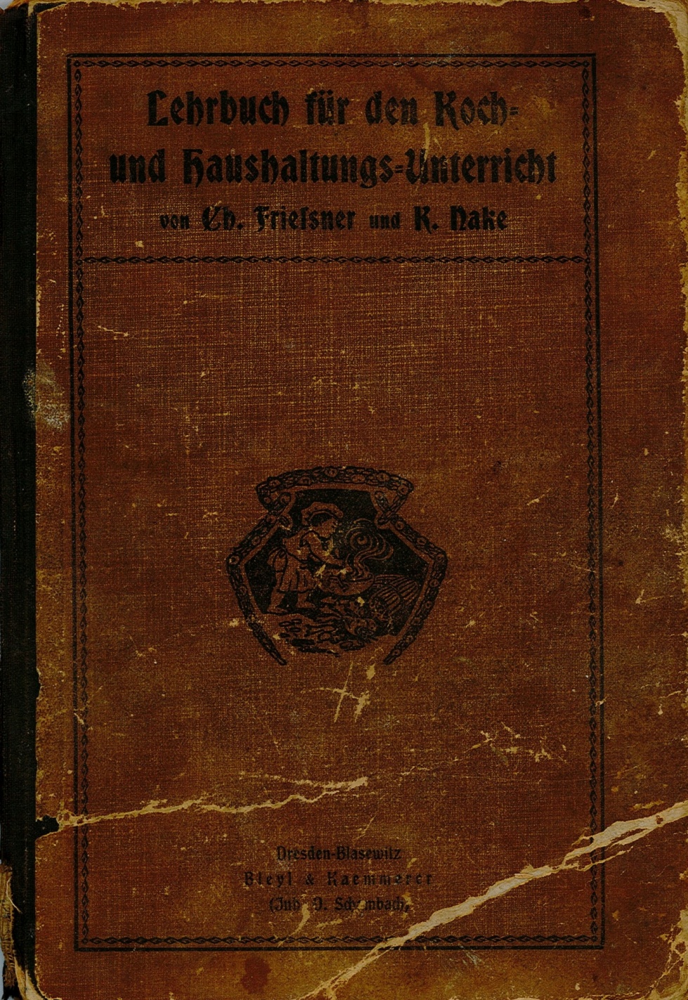 Lehrbuch für den Koch- und Haushaltungs-Unterricht (Museum Schloss Moritzburg Zeitz CC BY-NC-SA)