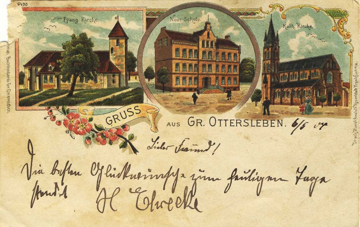 Gruss aus Gr. Ottersleben (Museum Wolmirstedt RR-F)