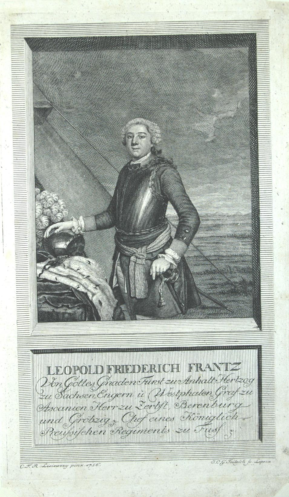 Fürst Leopold III. Friedrich Franz von Anhalt-Dessau (Winckelmann-Museum Stendal CC BY-NC-SA)
