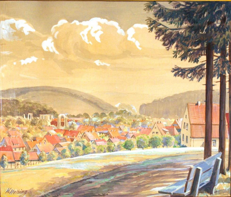 Blick vom Geiersberg (Ortsgeschichtliche Sammlung Walkenried CC BY-SA)