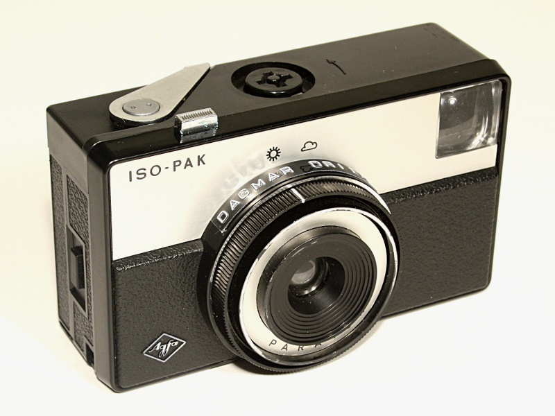 Kleinbildkamera &quot;Agfa ISO - PAK&quot; (Industrie- und Filmmuseum Wolfen CC BY-NC-SA)