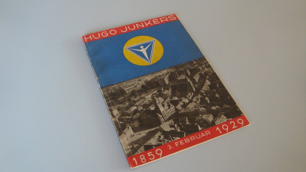 Zur Eriinnerung an die Feier des 70. Geburtstages Hugo Junkers (Heimatmuseum Alten CC BY-NC-SA)