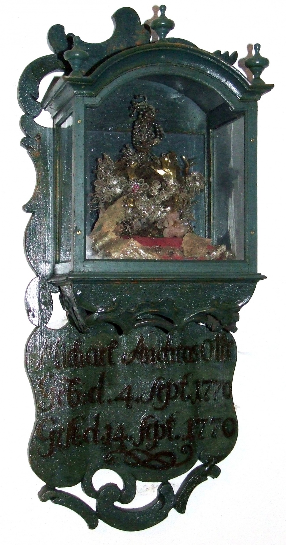 Totenkrone für einen Säugling (Börde-Museum Burg Ummendorf CC BY-NC-ND)