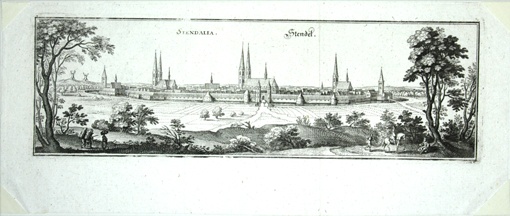 Ansicht von Stendal (Winckelmann-Museum Stendal CC BY-NC-SA)