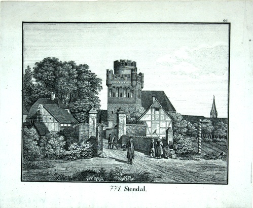 Stendal, Tangermünder Tor (Winckelmann-Museum Stendal CC BY-NC-SA)