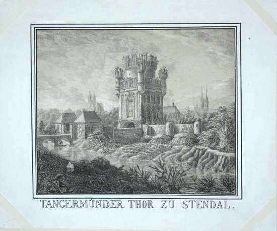 Tangermünder Tor zu Stendal (Winckelmann-Museum Stendal CC BY-NC-SA)