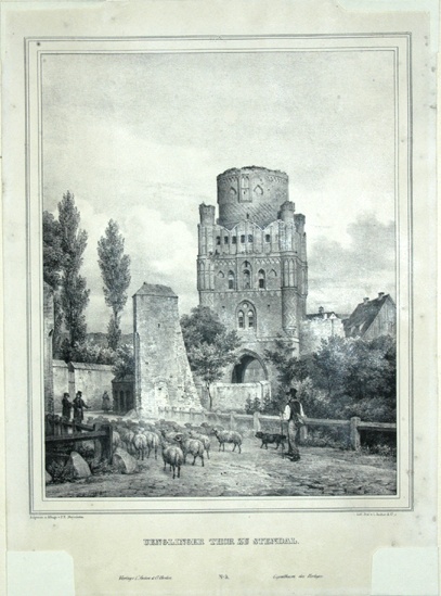 Ünglinger Tor zu Stendal (Doublette von WM-VI-b-c-74) (Winckelmann-Museum Stendal CC BY-NC-SA)
