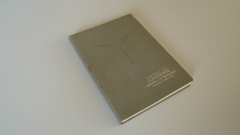 Handbuch für Junkers Verstell-Luftschrauben 2.Exemplar (Heimatmuseum Alten CC BY-NC-SA)
