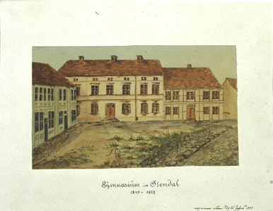Gymnasium in Stendal 1840-1898 (Winckelmann-Museum Stendal CC BY-NC-SA)