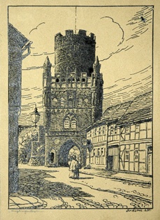 Ünglinger Tor zu Stendal (Winckelmann-Museum Stendal CC BY-NC-SA)
