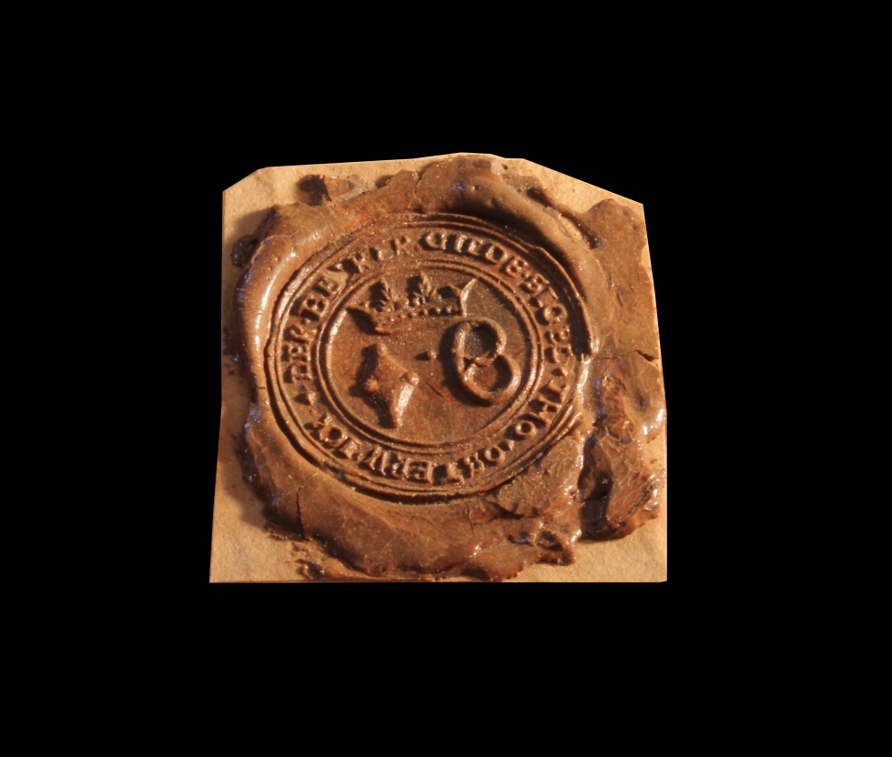 Siegelabdruck der Bäckergilde (Heimatmuseum Osterwieck CC BY-NC-SA)