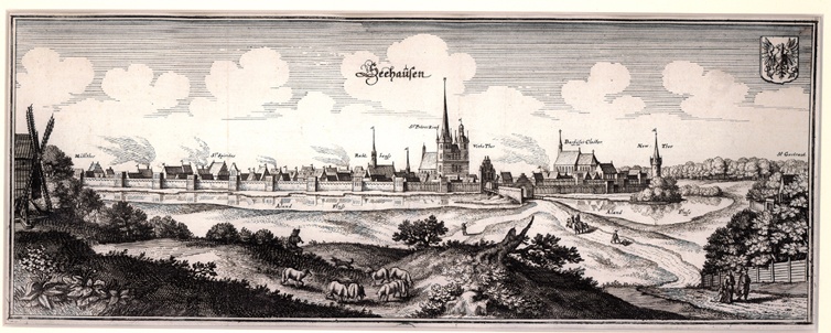 Seehausen, Stadtansicht (Winckelmann-Museum Stendal CC BY-NC-SA)