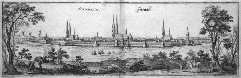 Ansicht von Stendal (Doublette von WM-VI-b-c-2) (Winckelmann-Museum Stendal CC BY-NC-SA)