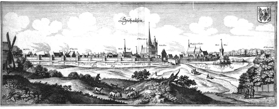 Ansicht von Seehausen (Winckelmann-Museum Stendal CC BY-NC-SA)