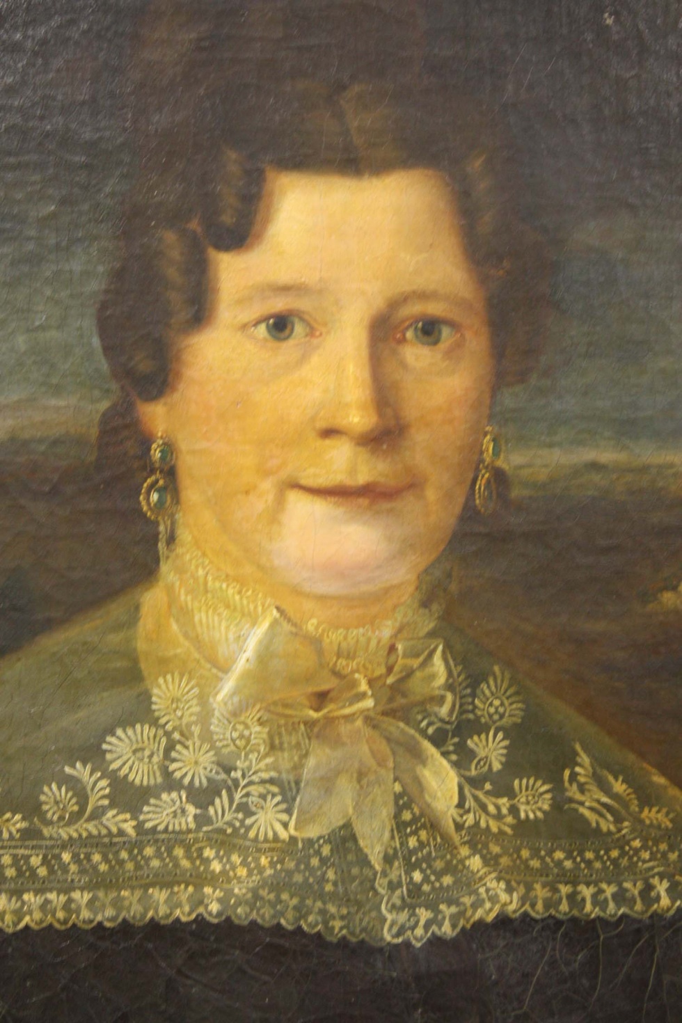 Ölgemälde, Frau um 1840 (Museum Wolmirstedt RR-F)