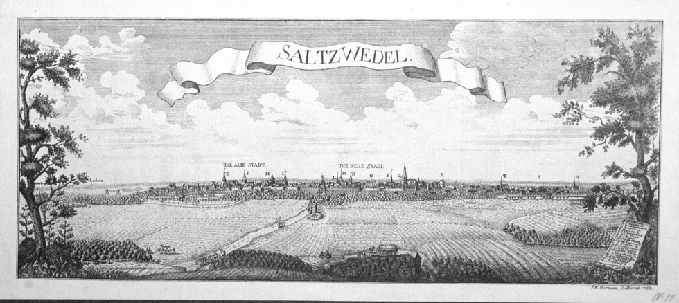 Ansicht von Salzwedel (Winckelmann-Museum Stendal CC BY-NC-SA)